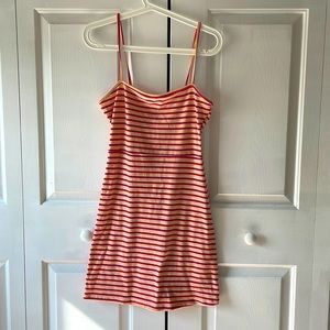 Bershka striped minidress